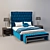 Luxury Italian Bedroom Set - NIGHT 7 DV HOME 3D model small image 1