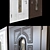  Modern Steel Entrance Door 3D model small image 3