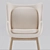 Minimalist Scandinavian Lounge Chair 3D model small image 2