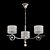 Freya Bertrand Chandelier: Elegant Lighting Solution 3D model small image 1