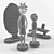 Rick and Morty Figures: Portal Adventures 3D model small image 3