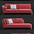 Cosmo Sofa and Armchair: Stylish Comfort 3D model small image 2
