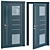 Elegant Milano Doors - Perfect for Any Space! 3D model small image 1