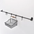 Ikea Fintorp Hanger: Stylish Storage Solution 3D model small image 1