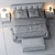 Minotti Andersen Bed Set 3D model small image 3