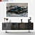 Modern Design Henge Sideboard 3D model small image 2