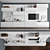 Modern TV Stand Set 022 3D model small image 1