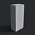 Modern MDF Wardrobe: Sleek and Spacious 3D model small image 2