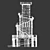 Akhun Tower: Majestic 30 meters 3D model small image 2