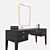 Elegant Opera Contemporary Dressing Table 3D model small image 2