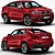 Detailed BMW X6M 3D Model 3D model small image 1