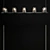 Modern Linear Chandelier - Pauillac 3D model small image 3