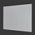 Luxury Metal Trim Wall Panel 3D model small image 2