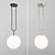 Koko: Modern Pendant Light 3D model small image 1