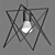 Minimalist Star Pendant Lights 3D model small image 2