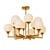 Ball Valley Chandelier 12-Light: Elegant California Style 3D model small image 1