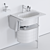 Elegant Kyros Vanity - Functional & Stylish 3D model small image 3