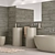 Esedra Bull Collection: Stylish & Spacious Bathroom 3D model small image 2