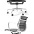 Sleek Eames Aluminum Management Chair 3D model small image 2