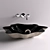 Elegant Vitruvit Shell Sink 3D model small image 1