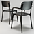 Modern Spin on Viennese Chairs 3D model small image 2