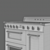 Smeg TR93IX: The Ultimate Cooking Power 3D model small image 3