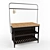 Versatile Kitchen Island: Ikea Wadholma 3D model small image 2