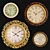 Elegant Wall Clock Collection: Royal House, M.Moskvin, Sinix 3D model small image 1