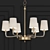 Elegant RL5245 Chandelier 3D model small image 1