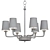 Elegant RL5245 Chandelier 3D model small image 3