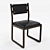 Birkin Bronze Dining Chair: Elegance Redefined 3D model small image 1
