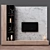 Spacious Cabinet Décor: W 3500 x H 3000 x D 350 mm 3D model small image 1