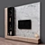 Spacious Cabinet Décor: W 3500 x H 3000 x D 350 mm 3D model small image 2