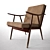 Bratislava S-60 Soviet Vintage Chair 3D model small image 1