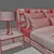 Luxury Viktor Bed: Elegant and Comfortable 3D model small image 3