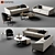 Sophisticated Lazzoni Ada Chester & Twice Armchair 3D model small image 1