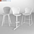 Elegant Adelaide Bar Chair - BoConcept 3D model small image 3