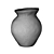 Title: Ceramic Glazed Vase - 31cm 3D model small image 2