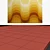 Vibrant Wave Rugs in Yellow, Grey, and Orange 3D model small image 3