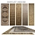 5-Piece DOVLET HOUSE Carpet Tracks (Part 2) 3D model small image 1