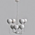 Elegant ELK Chandelier 3D model small image 2