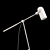 Sleek Bullet Floor Lamp 3D model small image 2