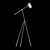 Sleek Bullet Floor Lamp 3D model small image 3