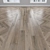 Maple Parquet: Herringbone, Linear, Chevron 3D model small image 1