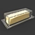 Modern Stick Butter Dish: Stylish Convenience 3D model small image 1