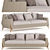 Luxury Gem Sofa | 3DMax 3D Model 3D model small image 1