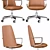 ELINOR Modern Lounge Chair 3D model small image 2