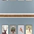 Elegant Frame Set with Wall Paintings 3D model small image 3