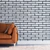 Seamless White Brick Texture 3D model small image 2