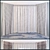 TOGAS Textiles: Elegant Bay Window Curtains 3D model small image 2